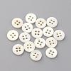 4-Hole Freshwater Shell Buttons BUTT-S020-22-10mm-1