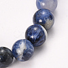 Natural Sodalite Beaded Stretch Bracelets X-BJEW-Q692-59-8mm-2