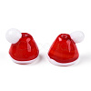 Christmas Theme Handmade Lampwork Beads LAMP-T021-04-2