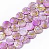 Drawbench Freshwater Shell Beads Strands SHEL-T014-012E-1