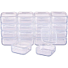 Transparent Plastic Bead Containers CON-BC0004-54-1