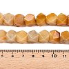 Natural Topaz Jade Beads Strands G-T138-33-5