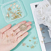 Beebeecraft 30Pcs 3 Style Brass Stud Earring Findings KK-BBC0003-29-3