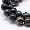 Natural Indian Bloodstone Beads Strands X-G-P257-07-8mm-3