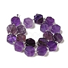 Natural Amethyst Beads Strands G-P534-A13-01-3