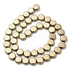 Electroplated Synthetic Non-magnetic Hematite Beads Strands G-L613-L01-02C-2