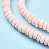 Handmade Polymer Clay Beads Strands X-CLAY-N008-008-13-5