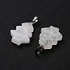 Natural Quartz Crystal Pendants G-A203-01K-P-2