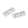 201 Stainless Steel Filigree Joiners STAS-T044-276P-3
