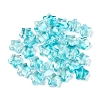 Electroplate Glass Beads X-EGLA-E059-G-2
