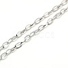 304 Stainless Steel Cable Chain Necklace Making X-STAS-A028-N091P-2