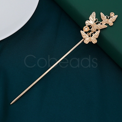 Alloy Hair Sticks Settings PW-WGF658D-01-1