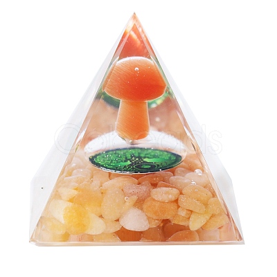 Orgonite Pyramid Resin Energy Generators PW-WG49094-03-1