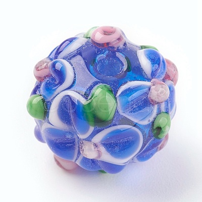 Handmade Lampwork Beads X-LAMP-P051-H04-1