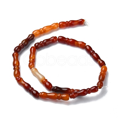 Natural Red Agate Beads Strands G-C135-A01-01-1