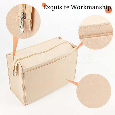 Felt Purse Organizer Insert FIND-WH0036-41B-1