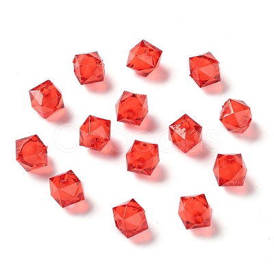 Transparent Acrylic Beads TACR-S112-10mm-15-1