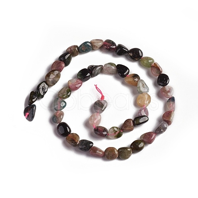 Natural Tourmaline Beads Strands G-D0002-D55-1