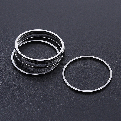 Non-Tarnish 304 Stainless Steel Linking Rings STAS-S105-T938-1-1