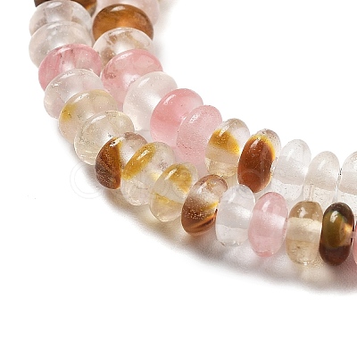 Cherry Quartz Glass Beads Strands G-K343-C16-01-1