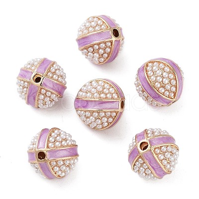 Alloy Enamel Beads FIND-E046-11G-03-1