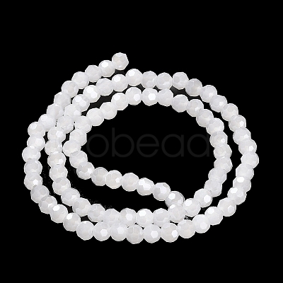 Electroplate Glass Beads Strands EGLA-A035-J4mm-A05-1