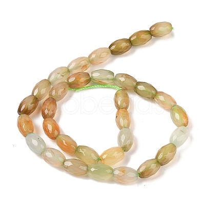 Natural Agate Beads Strands G-Q194-B01-01B-1