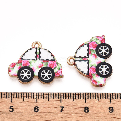 Printed Alloy Pendants ENAM-N056-223G-1