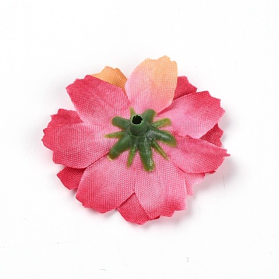 Silk Cloth Artifical Flower DIY-WH0259-13G-1