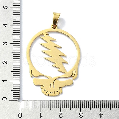 304 Stainless Steel Pendants STAS-C097-11G-1