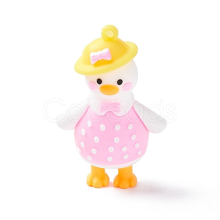 PVC Cartoon Duck Doll Pendants X-KY-C008-05-1