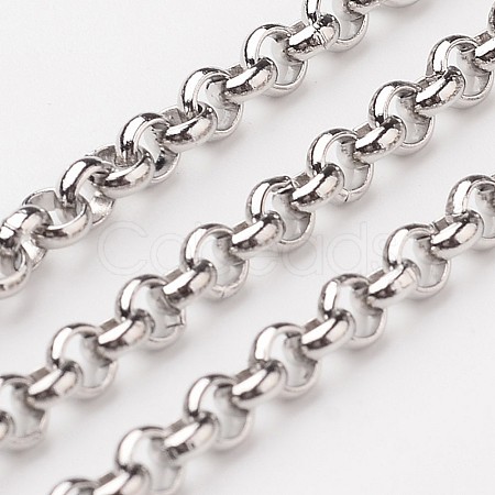 304 Stainless Steel Rolo Chains CHS-L015-50-1