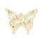 Rack Plating Alloy Enamel Pendants, Cadmium Free & Nickel Free & Lead Free, Butterfly Charm, Golden, 17x21x3mm, Hole: 1.8mm