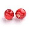 Natural Maple Wood Beads X-TB12mmY-1-2