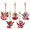 Dragon Diamond Painting Pendant Decoration Kits PW-WG83859-01-1