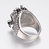304 Stainless Steel Finger Rings RJEW-G091-06-3