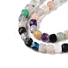 Natural Mixed Gemstone Beads Strands G-N342-127-3