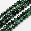 Natural Malaysia Jade Bead Strands G-M102-4mm-03-1