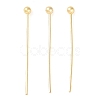 Brass Ball Head Pins KK-N254-49B-G-1