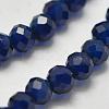 Synthetic Gemstone Beads Strands G-K207-01B-02-3