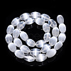 Dyed Natural Selenite Beads Strands G-T138-233A-2