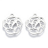 Non-Tarnish Valentine's Day 201 Stainless Steel Charms STAS-R116-054-1