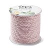 20M Polyester Braided Cord for Jewelry Making OCOR-G015-04A-15-2