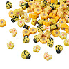 Fashewelry 100Pcs 4 Style Handmade Polymer Clay Beads CLAY-FW0001-05-2