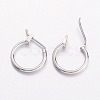 Brass Hoop Earrings X-EC261-NF-2