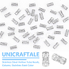 Unicraftale 200Pcs Stainless Steel Hollow Tube Beads STAS-UN0055-69-5