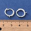 Brass Hoop Earring Findings FIND-Z039-32S-3