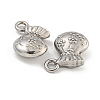 Non-Tarnish 304 Stainless Steel Charms STAS-I307-563P-2