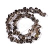 Natural Smoky Quartz Beads Strands G-B072-A01-01-3