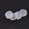 Comfort Plastic Pads for Clip on Earrings X-KY-P007-A01-2